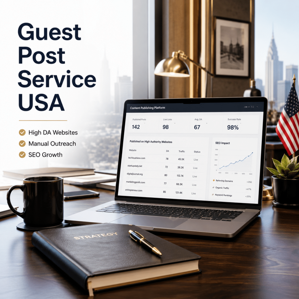 Guest Post Service USA: Real Links, Real Growth, Real Results